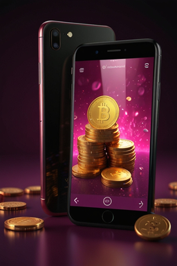 Smartphone avec app Casinado